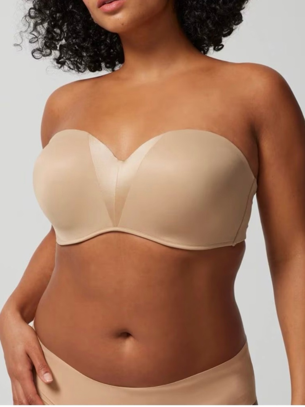 Soma Stunning Starlet Strapless Bra 36DD Nude Multiway Underwire